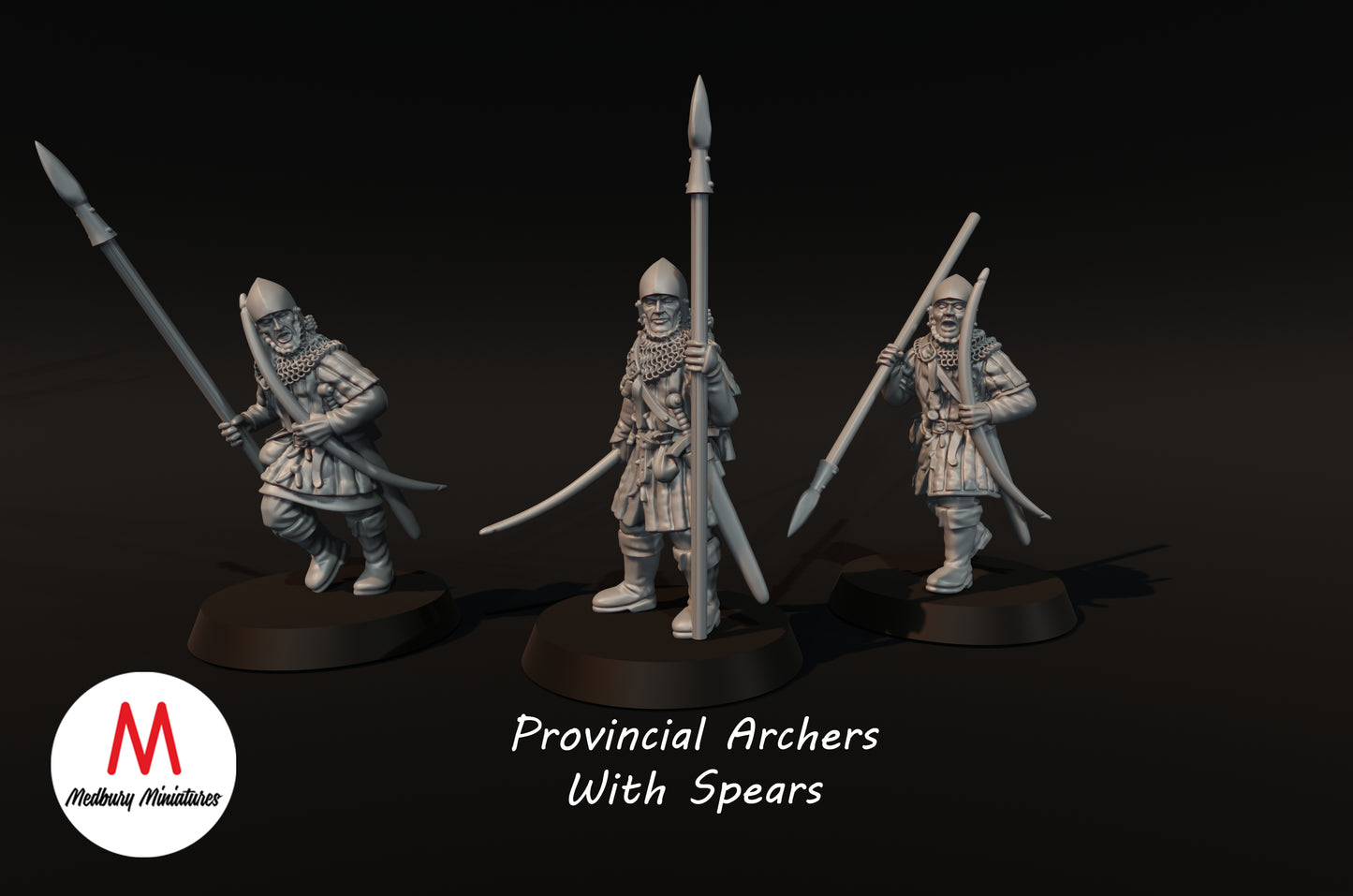 Provincial Archers with Spears - Medbury Miniatures