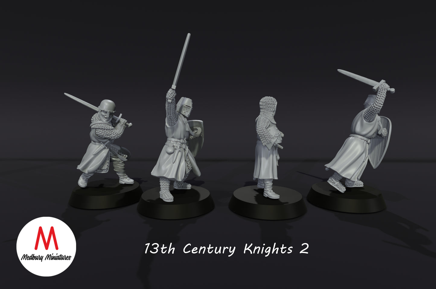 13th Century Knights 2 - Medbury Miniatures