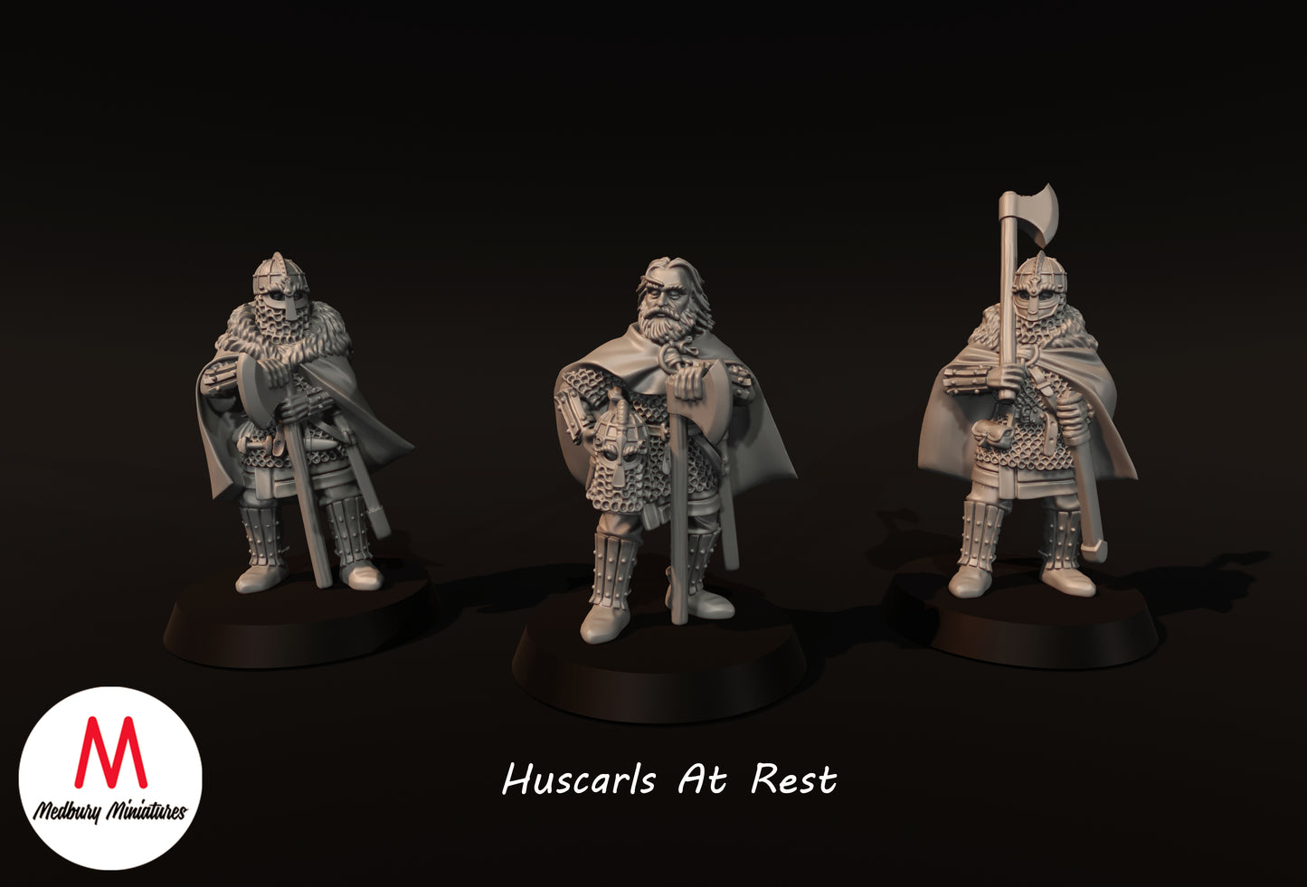 Huscarls At Rest - Medbury Miniatures