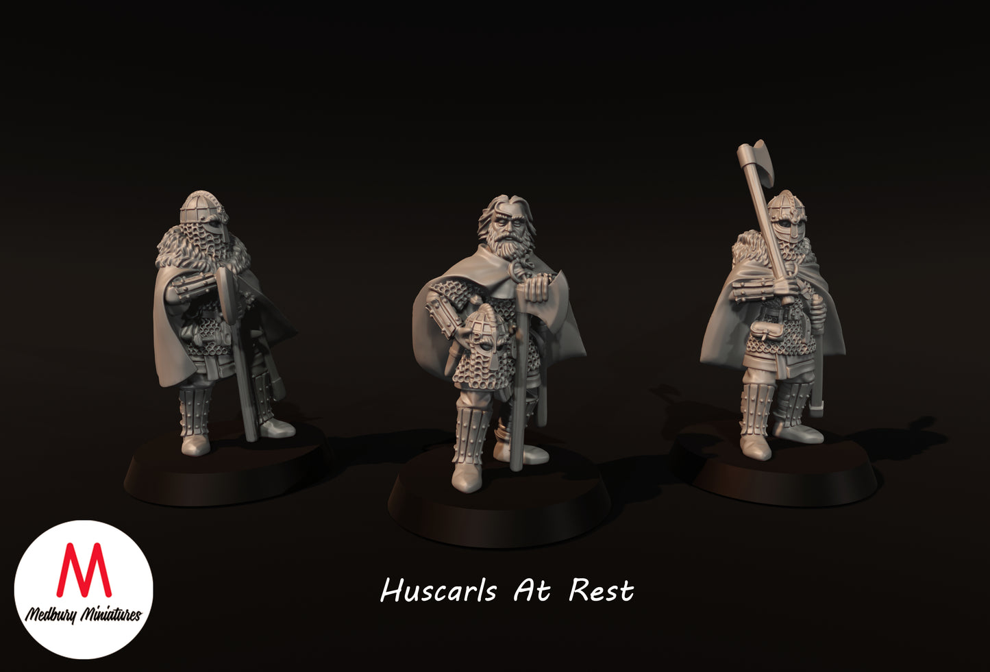 Huscarls At Rest - Medbury Miniatures