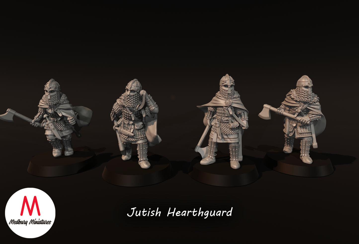 Jutish Hearthguard - Medbury Miniatures