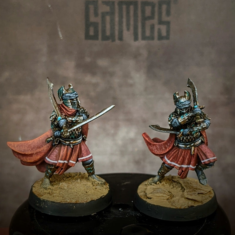 2x Dragon Army Guard - Foot and Mounted - Davale Games