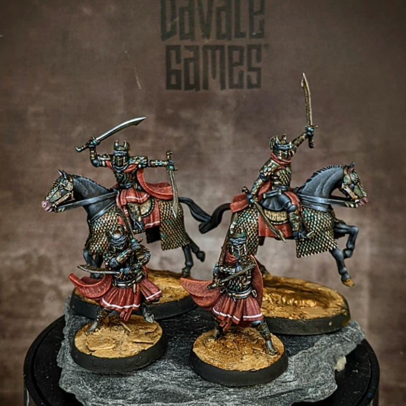 2x Dragon Army Guard - Foot and Mounted - Davale Games