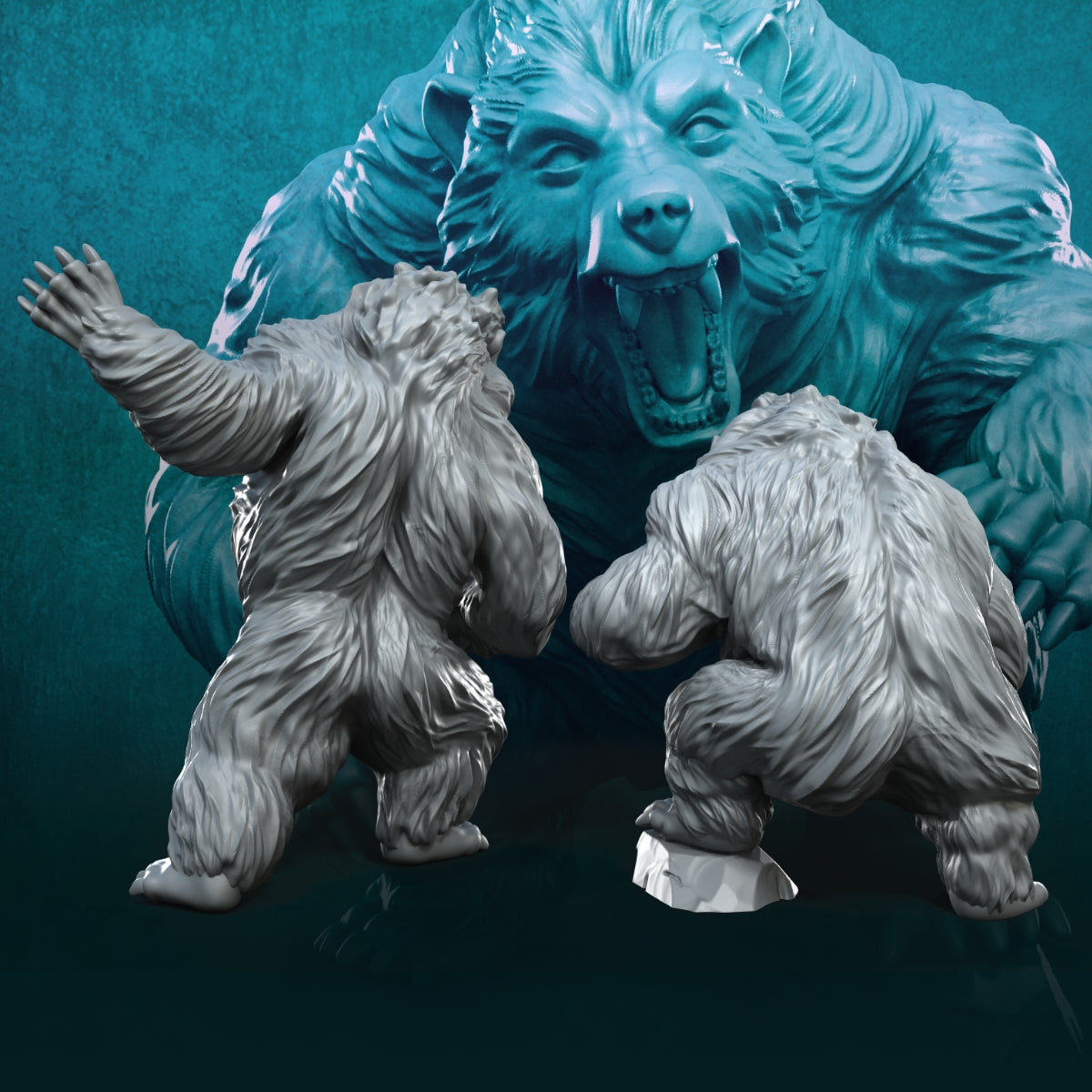 2x Giant Bears - Davale Games