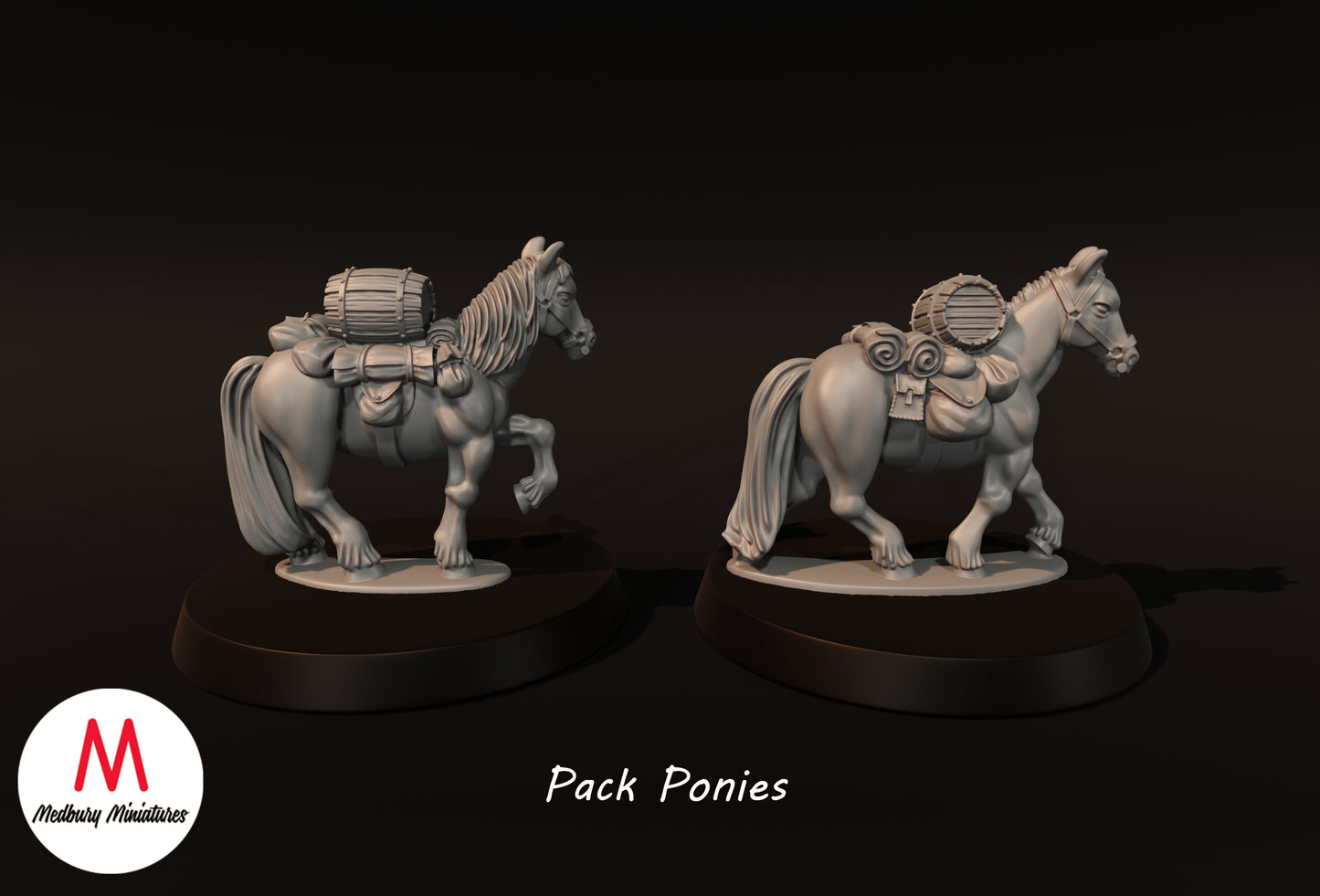 Packponys - Medbury Miniatures