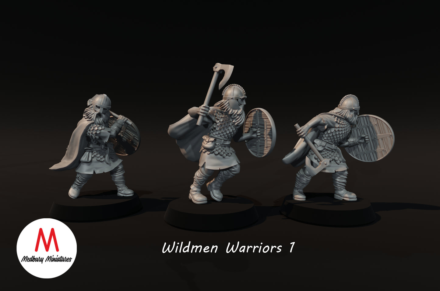 Wilde Krieger 1 - Medbury Miniatures