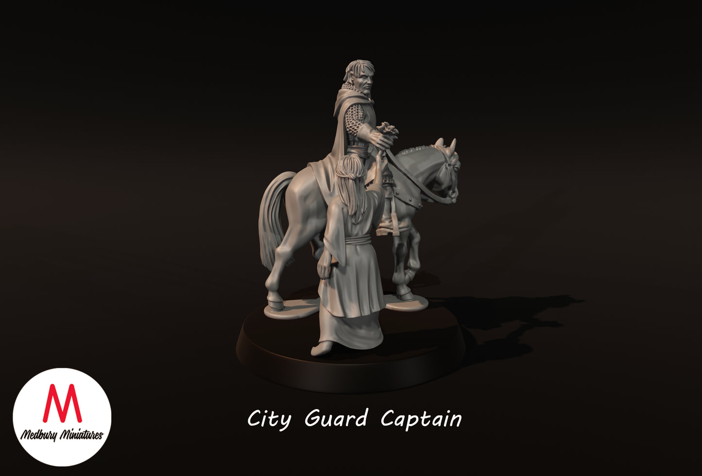 Capitaine de la garde de la ville - Medbury Miniatures