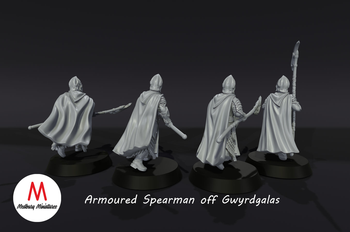 Lancier blindé au large de Gwyrdgalas - Medbury Miniatures