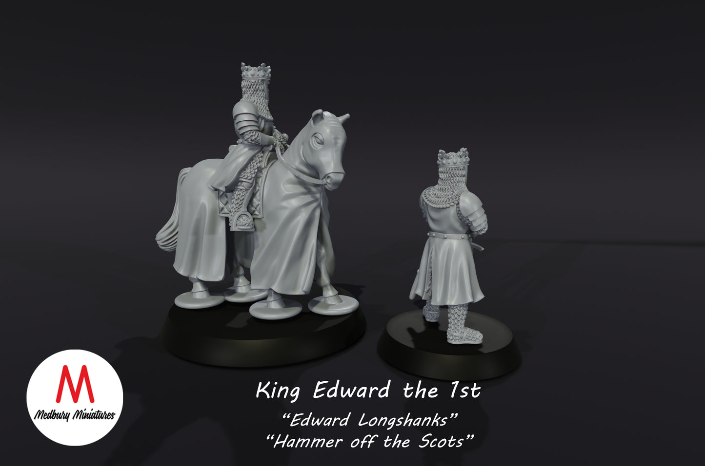 King Edward the 1st - Medbury Miniatures