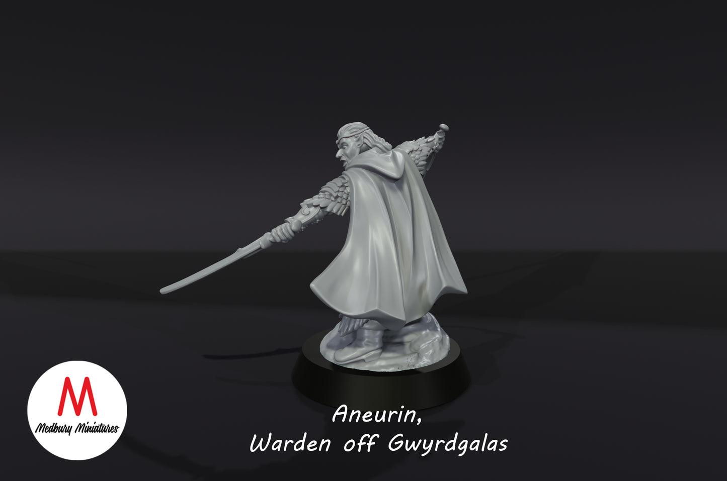 Aneurin, gardien de Gwyrdgalas - Medbury Miniatures