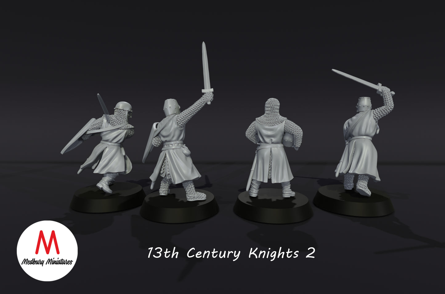 13th Century Knights 2 - Medbury Miniatures