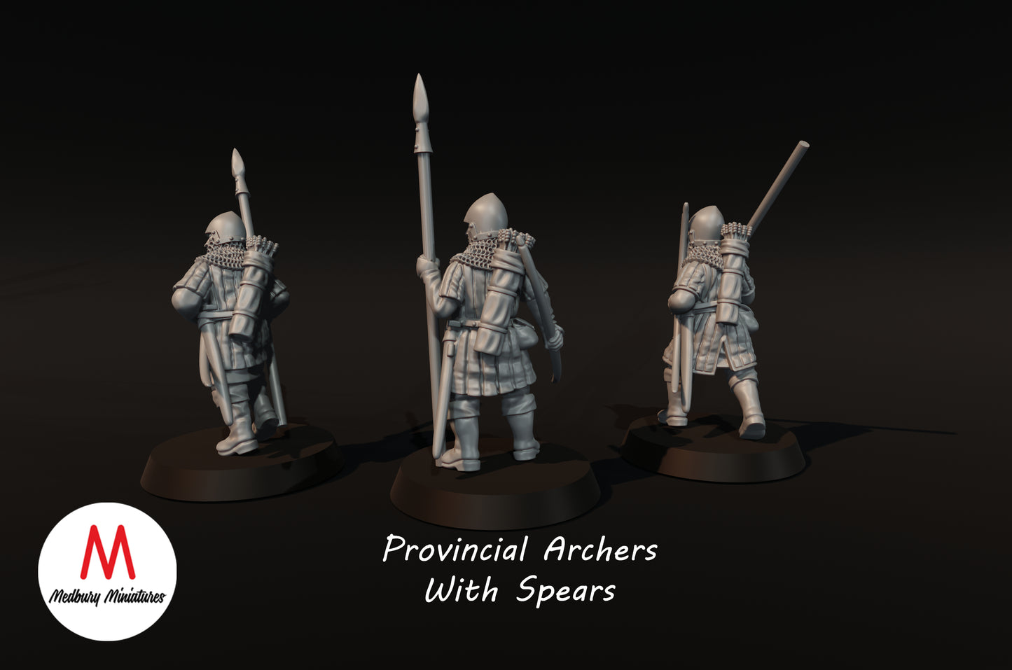 Provincial Archers with Spears - Medbury Miniatures