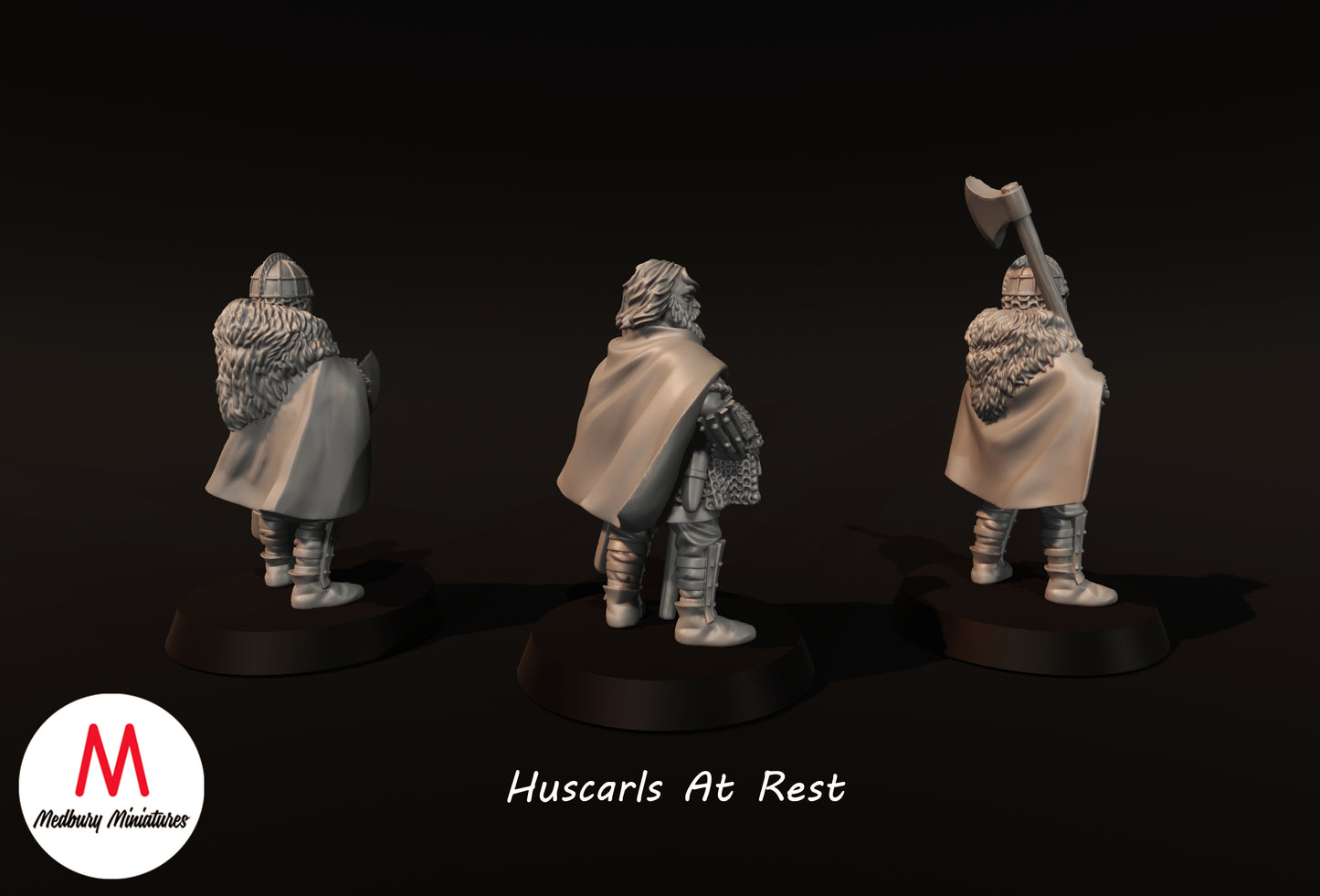 Huscarls At Rest - Medbury Miniatures