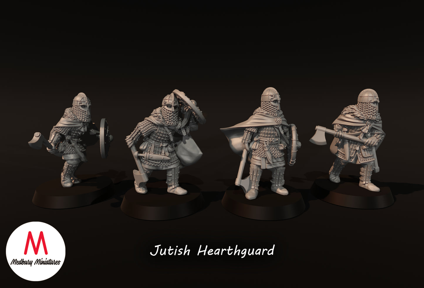 Jutish Hearthguard - Medbury Miniatures