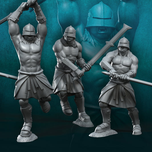 3x Blood-Handed Berserkers - Davale Games (Bersekers)