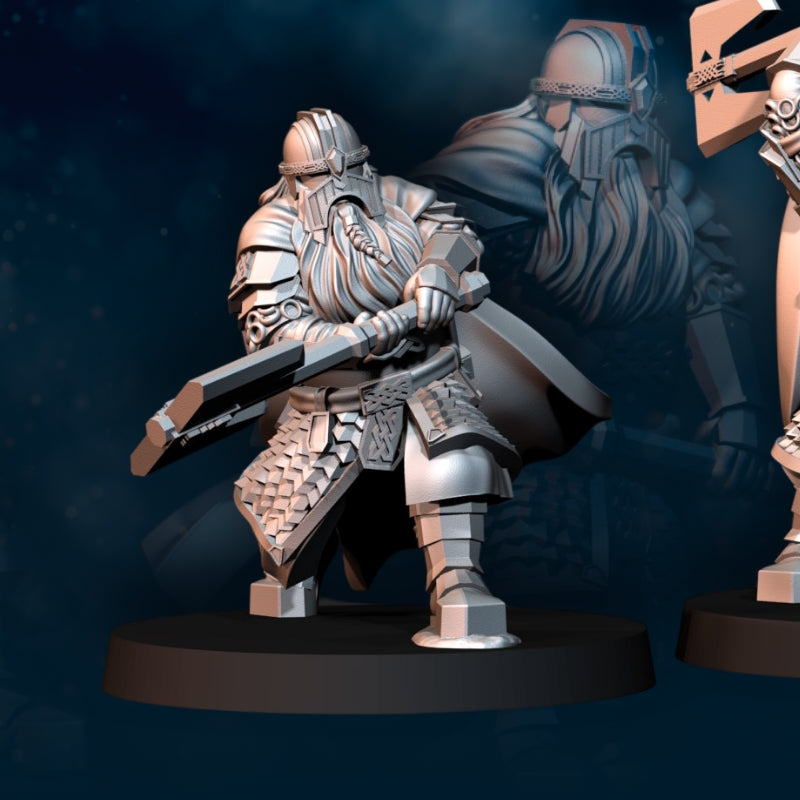 3x Kalak Dwarf King Guard - Davale Games