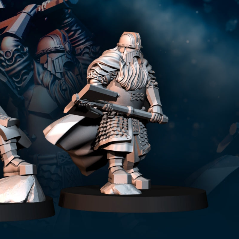 3x Kalak Dwarf King Guard - Davale Games