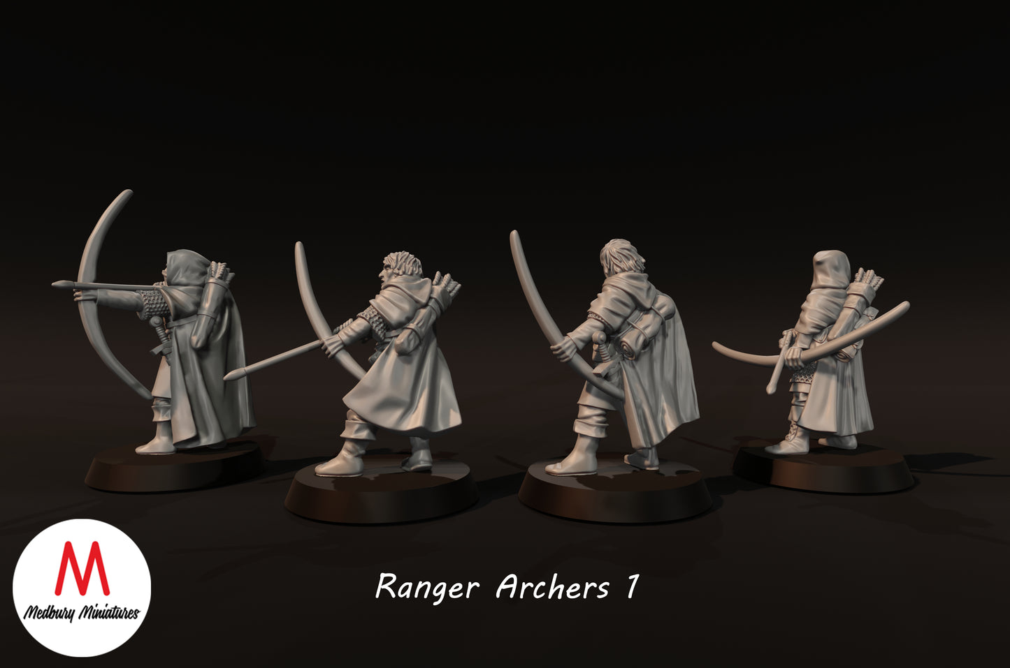 Ranger Archers 1 - Medbury Miniatures