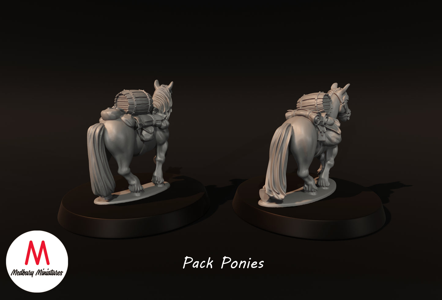 Packponys - Medbury Miniatures