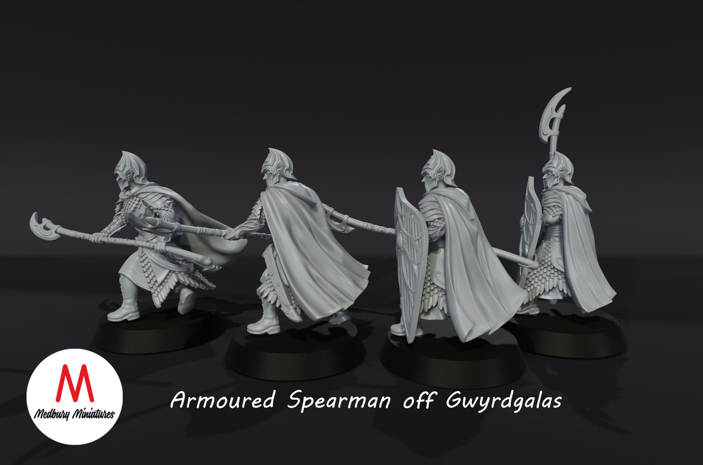 Lancier blindé au large de Gwyrdgalas - Medbury Miniatures