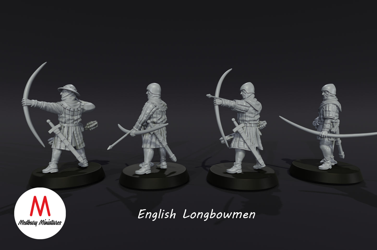 Archers longs anglais 1 - Medbury Miniatures