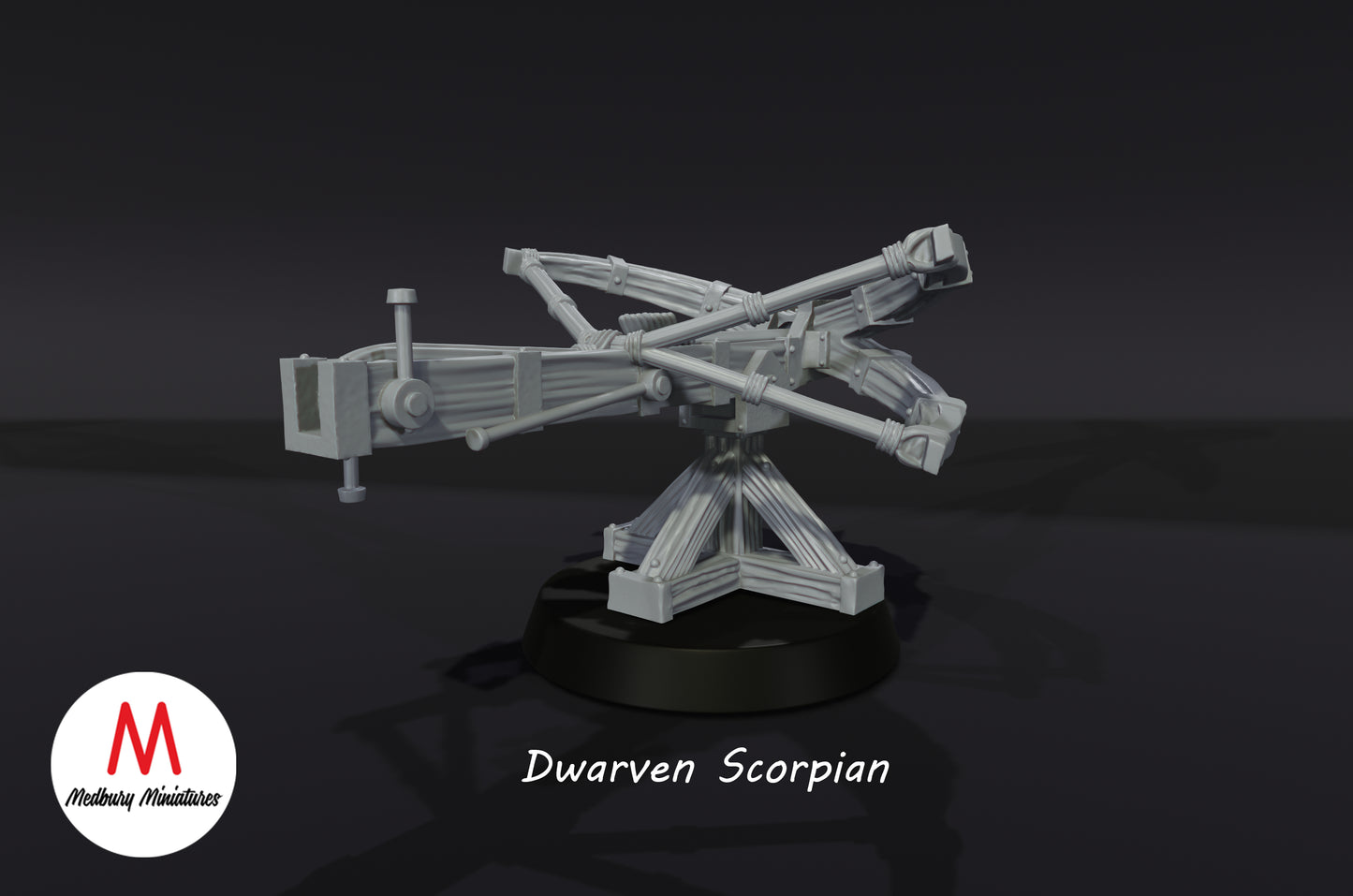 Dwarven Scorpion Ballista - Medbury Miniatures