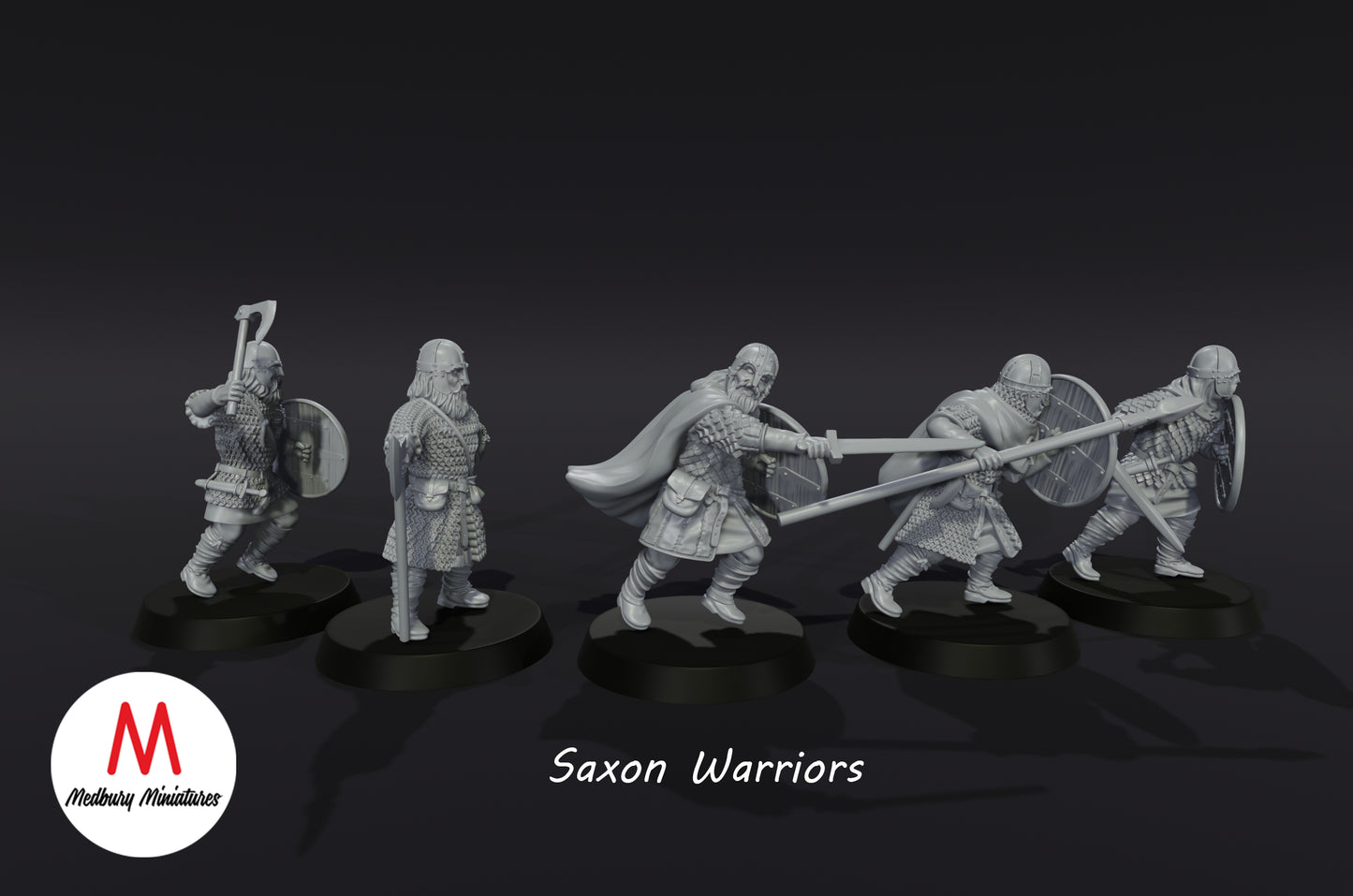 Guerriers saxons - Medbury Miniatures