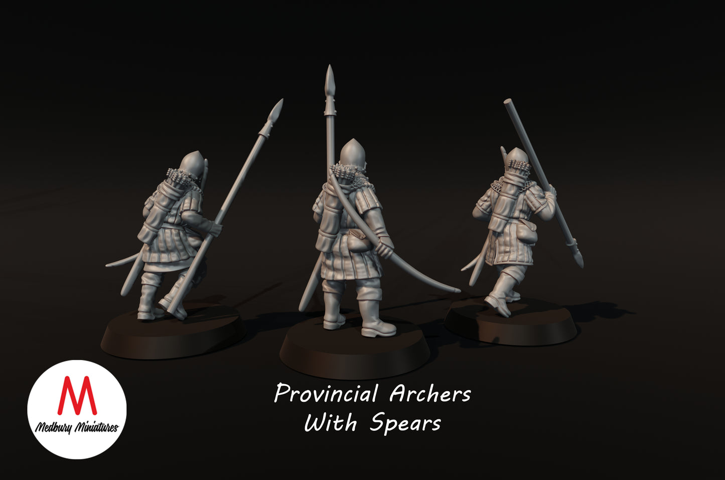 Provincial Archers with Spears - Medbury Miniatures