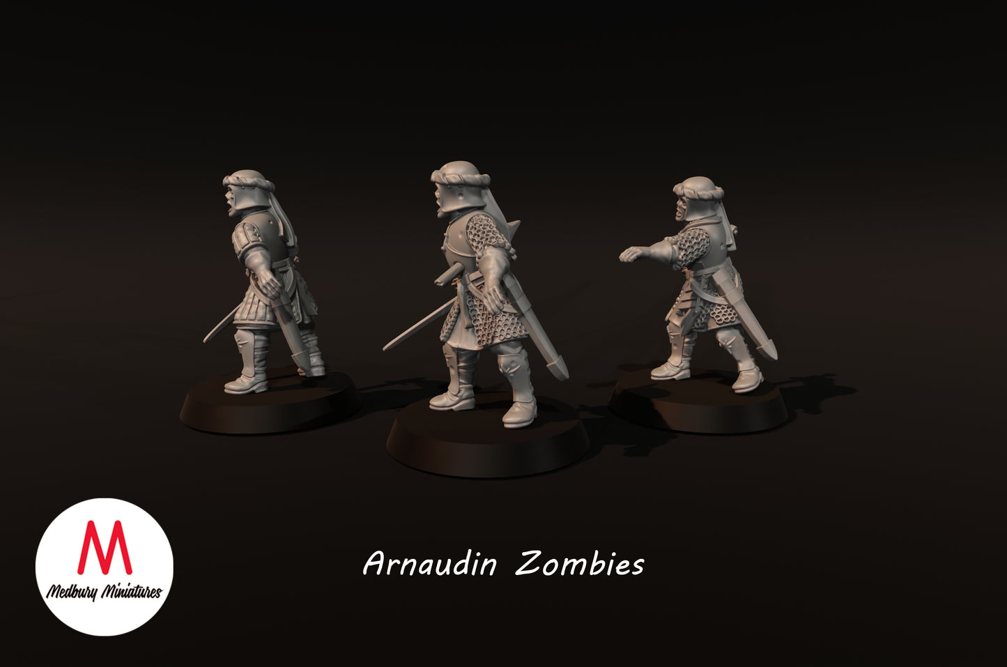 Arnaudin-Zombies - Medbury Miniatures