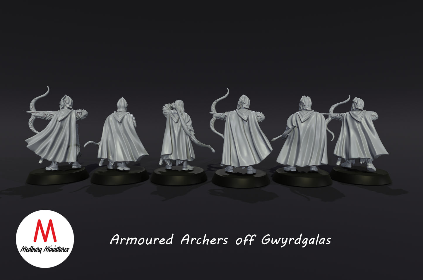 Archers en armure de Gwyrdgalas - Medbury Miniatures