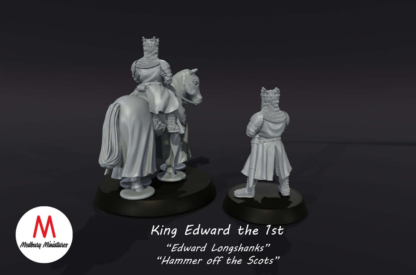 King Edward the 1st - Medbury Miniatures