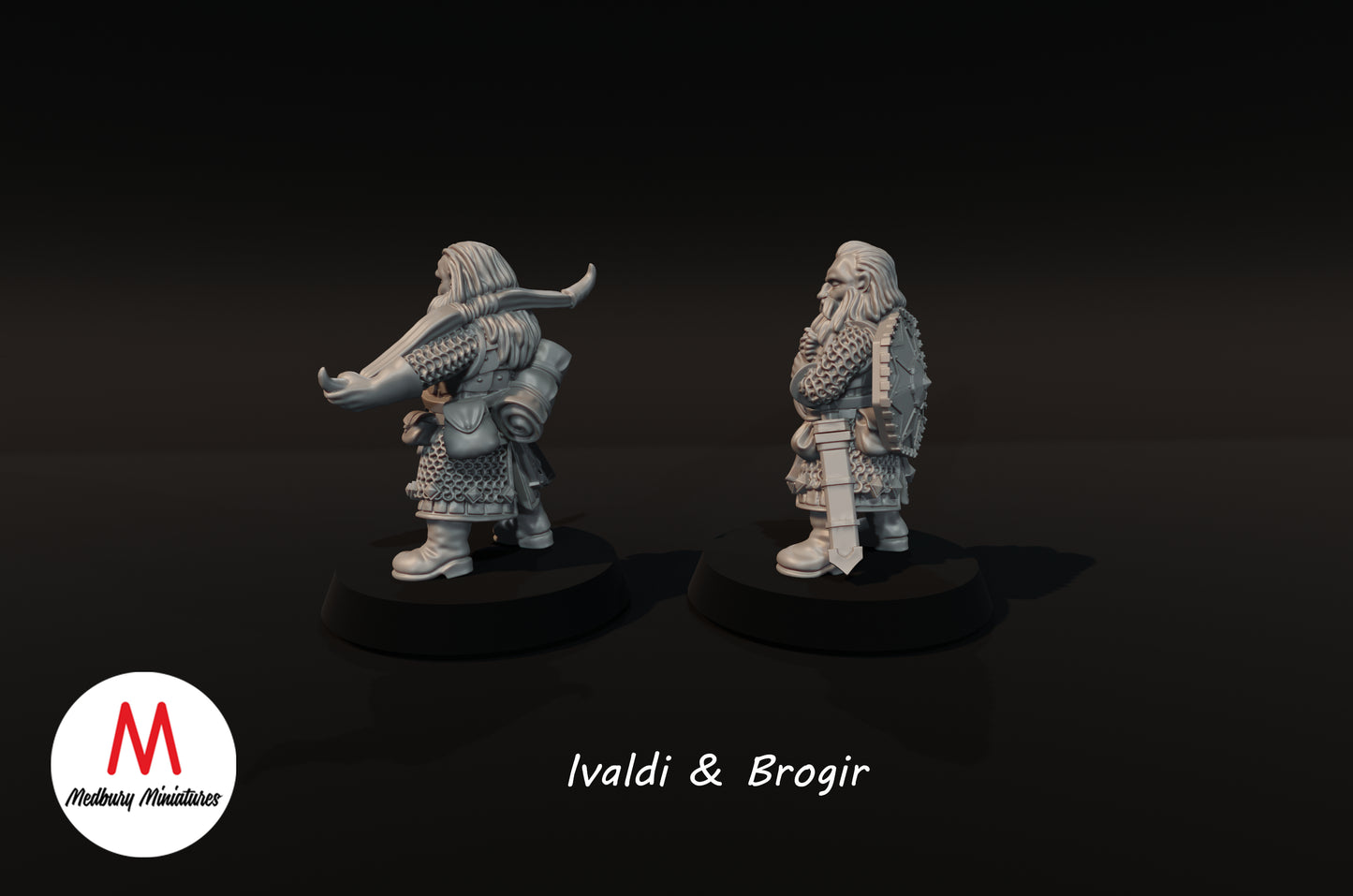 Ivaldi et Brogir - Miniatures de Medbury