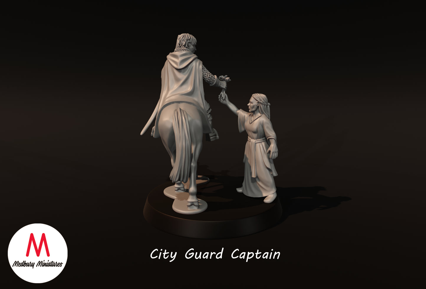 Capitaine de la garde de la ville - Medbury Miniatures