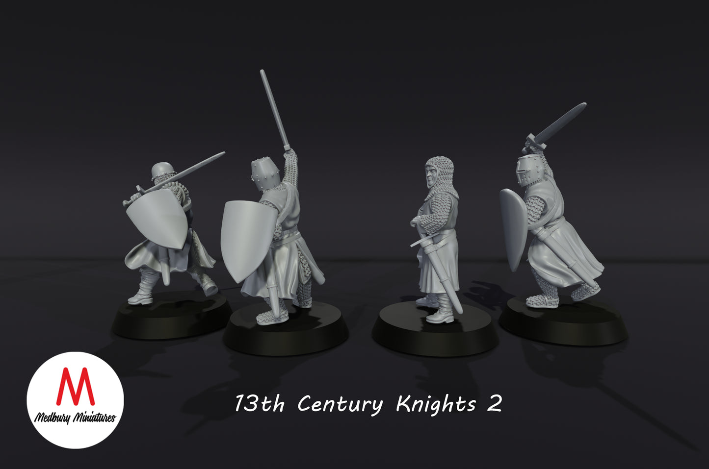 13th Century Knights 2 - Medbury Miniatures