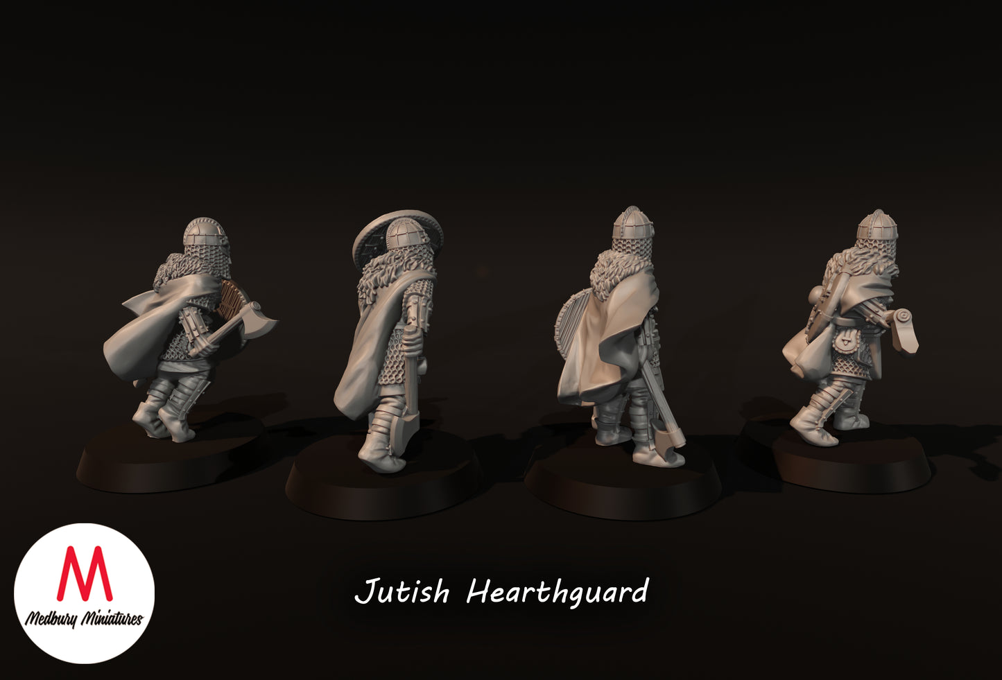 Jutish Hearthguard - Medbury Miniatures