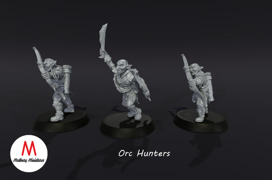 Orc Hunters on Foot - Medbury Miniatures