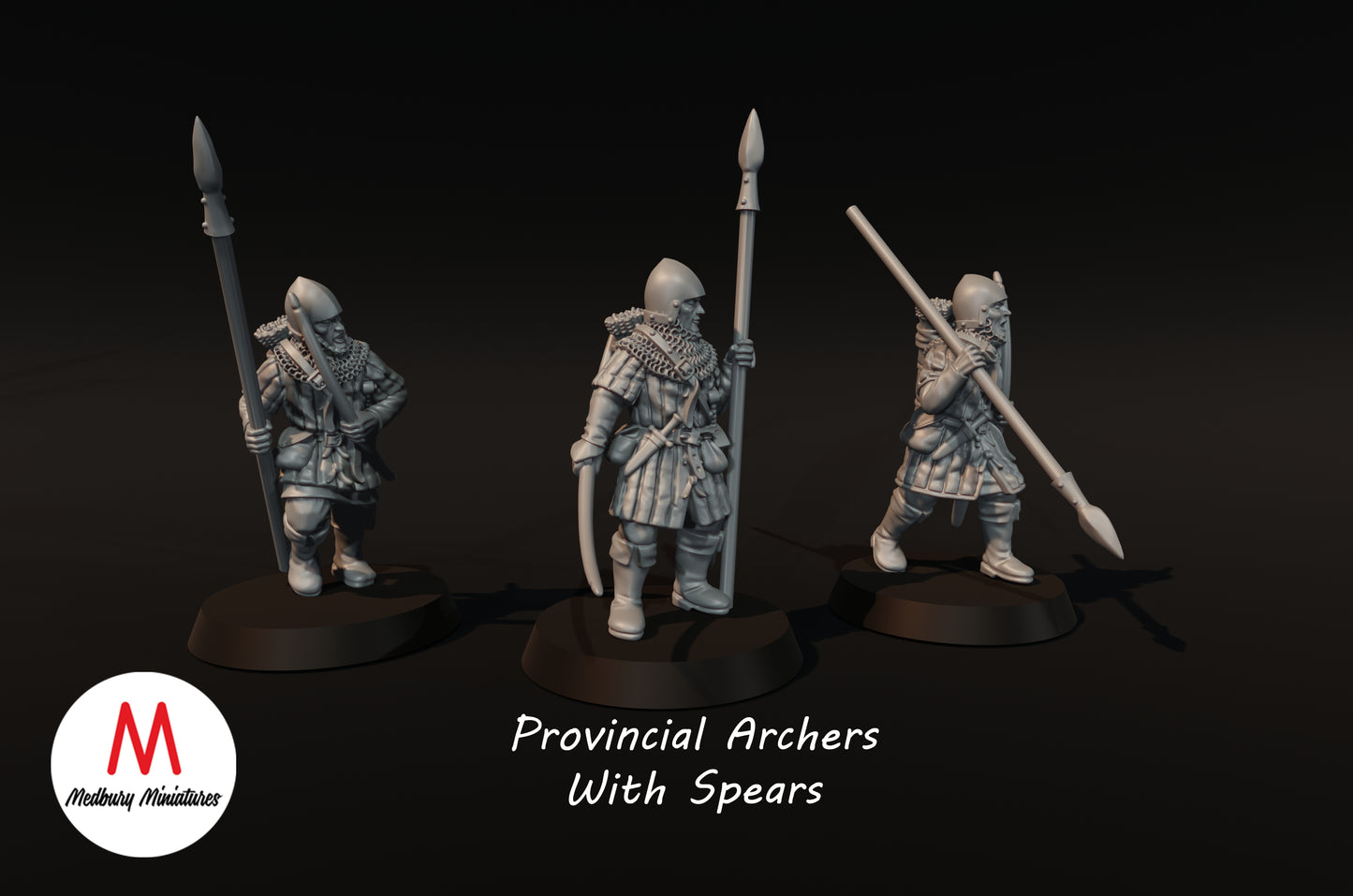 Provincial Archers with Spears - Medbury Miniatures