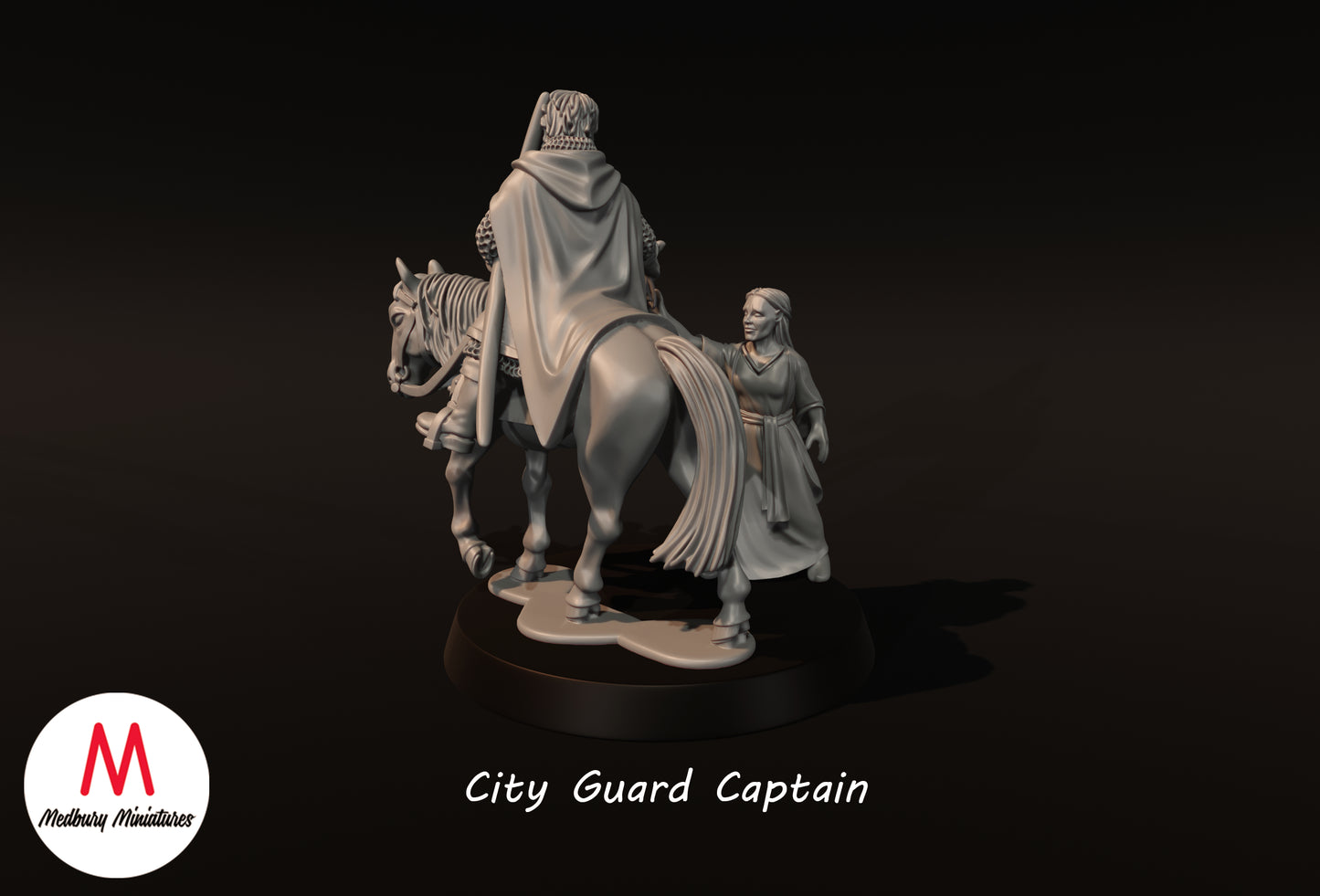 Capitaine de la garde de la ville - Medbury Miniatures