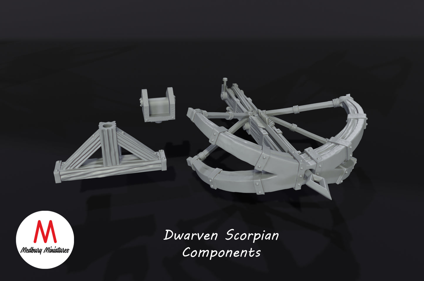 Dwarven Scorpion Ballista - Medbury Miniatures