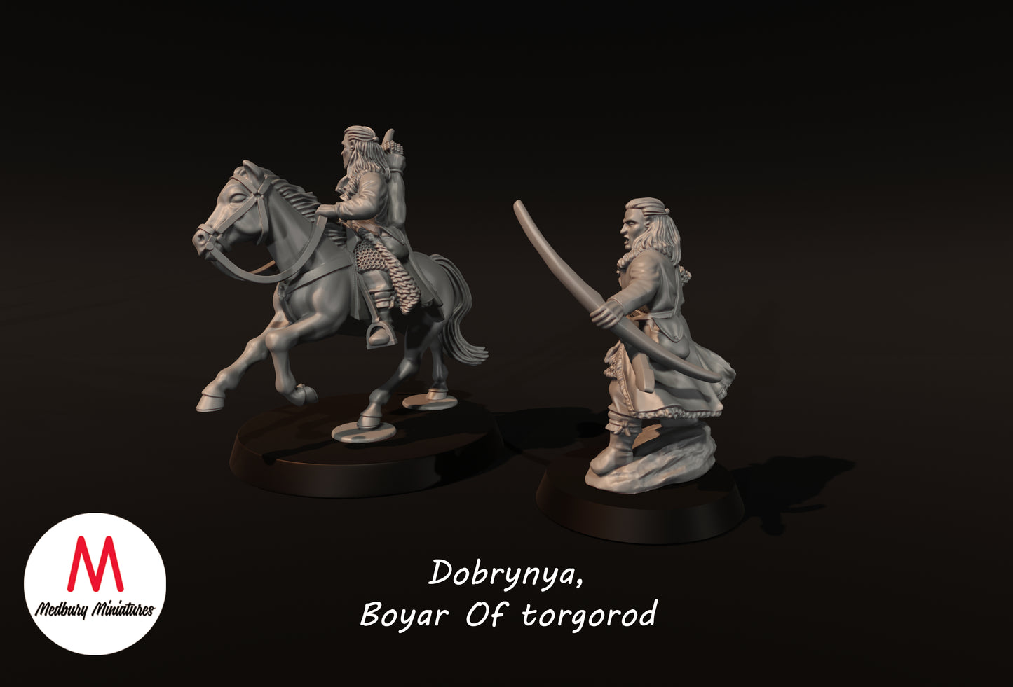 Dobrynya, Bojar von Torgorod – Medbury Miniatures