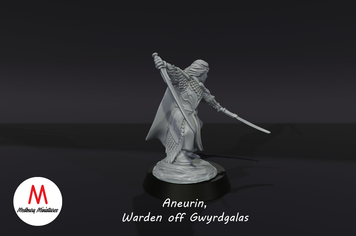 Aneurin, gardien de Gwyrdgalas - Medbury Miniatures