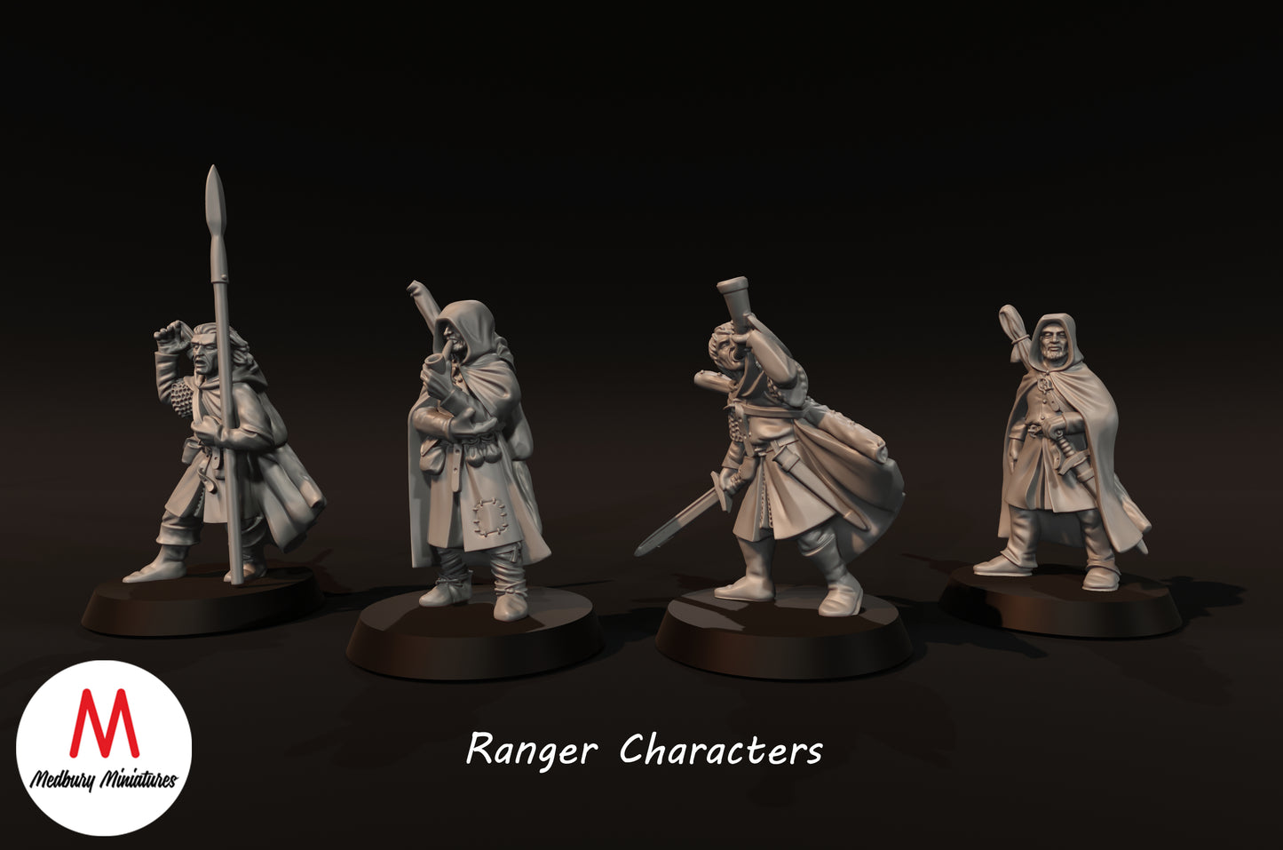 Ranger Characters - Medbury Miniatures