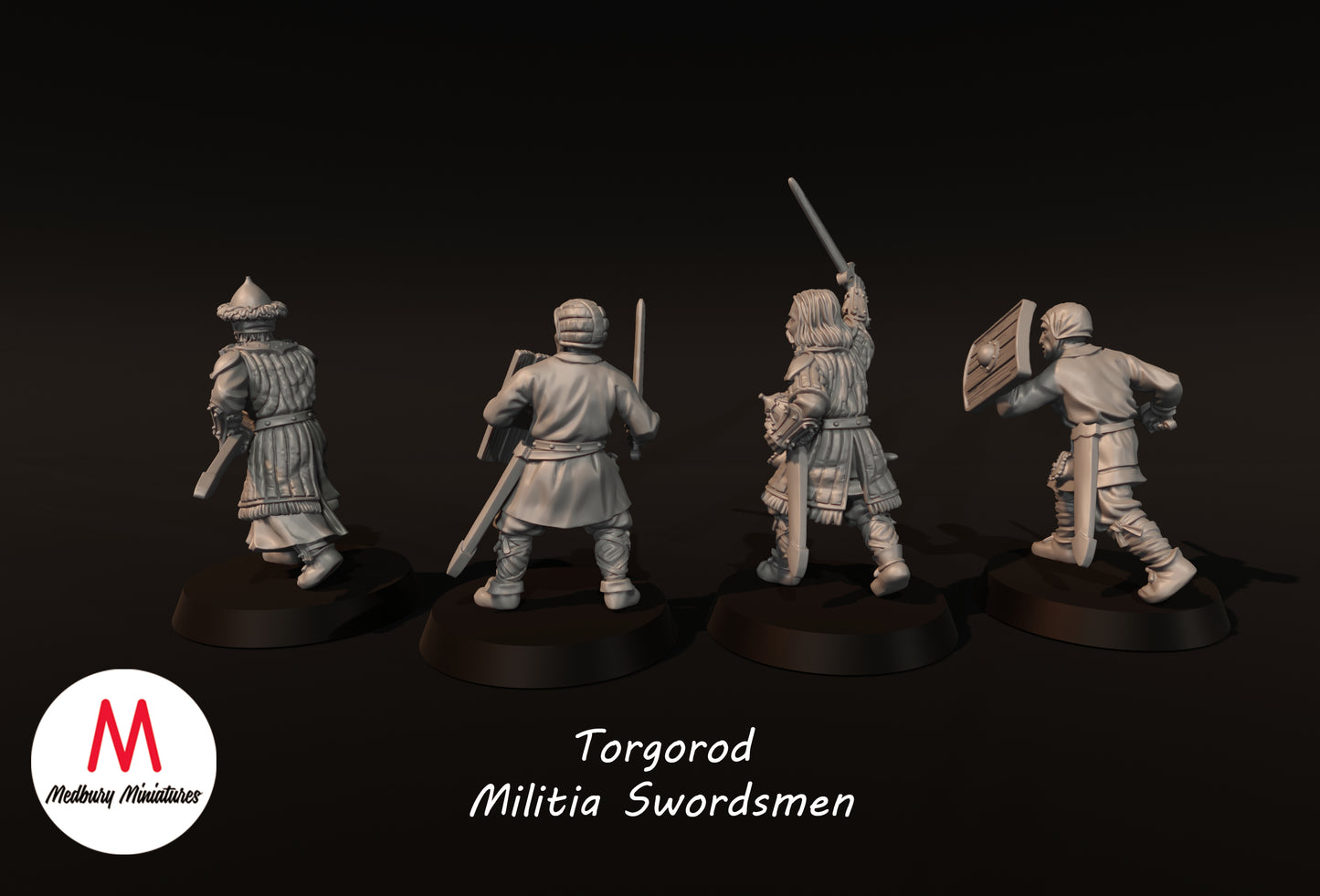 Torgorod Militia Swordsmen - Medbury Miniatures