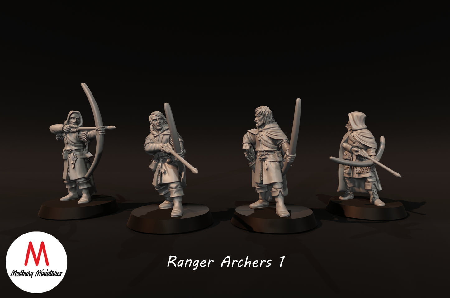 Ranger Archers 1 - Medbury Miniatures