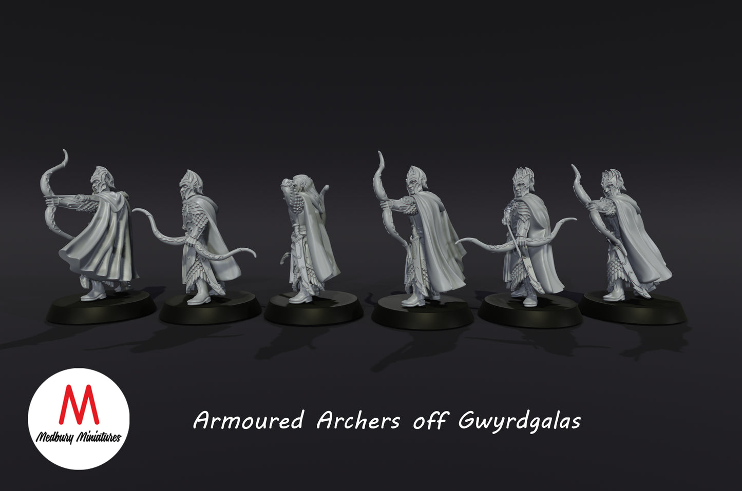 Archers en armure de Gwyrdgalas - Medbury Miniatures