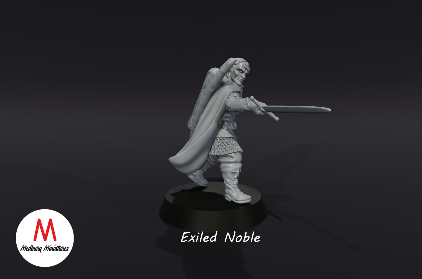 Exiled Noble - Medbury Miniatures