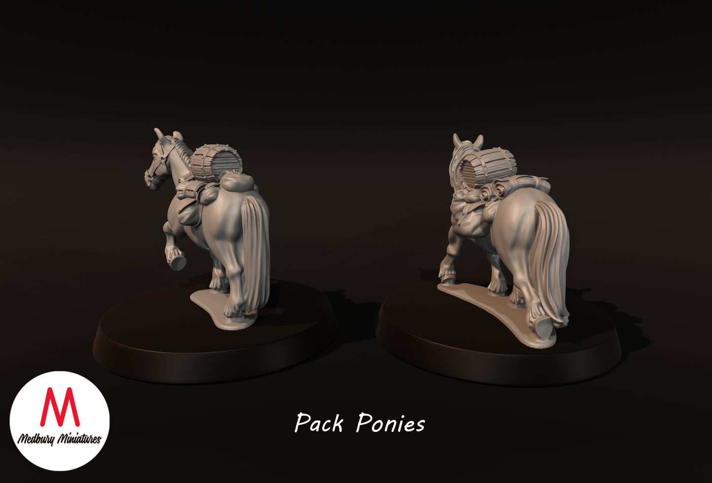 Packponys - Medbury Miniatures