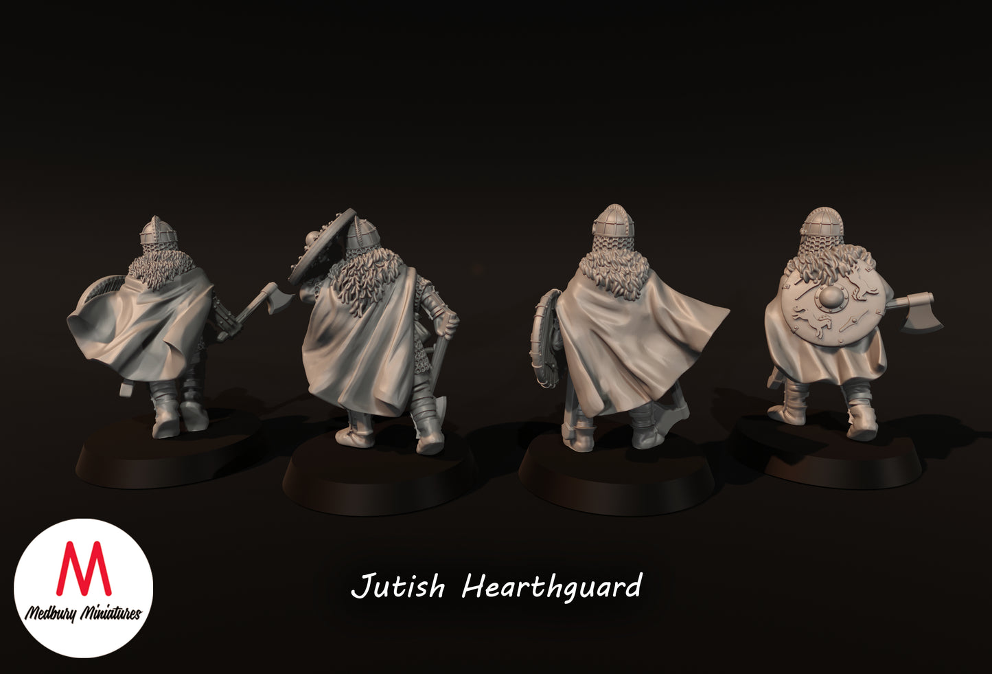 Jutish Hearthguard - Medbury Miniatures