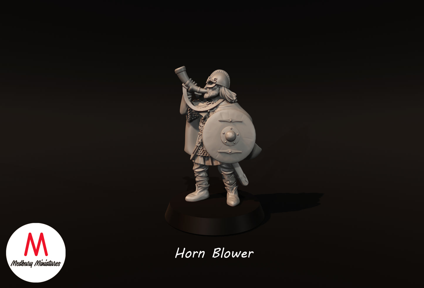 Horn Blower - Medbury Miniatures