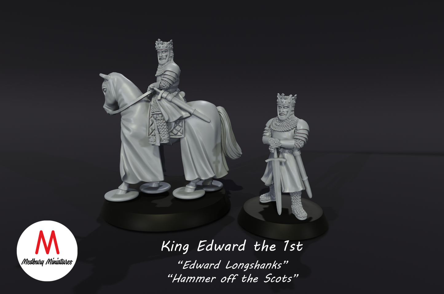 King Edward the 1st - Medbury Miniatures